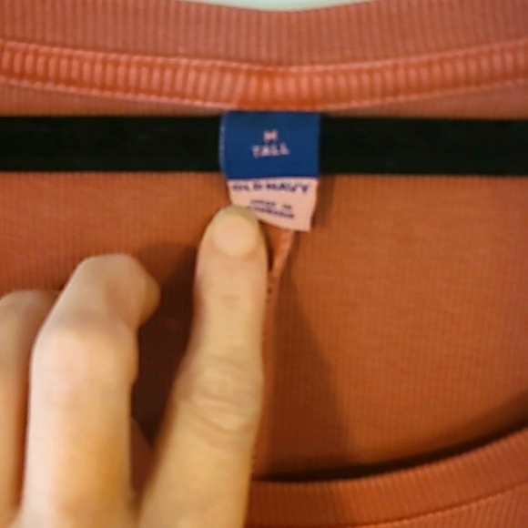 Old Navy knit maxi dress, sz Medium Tall, Cherry Birch color. 3 for $15 - Picture 4 of 7